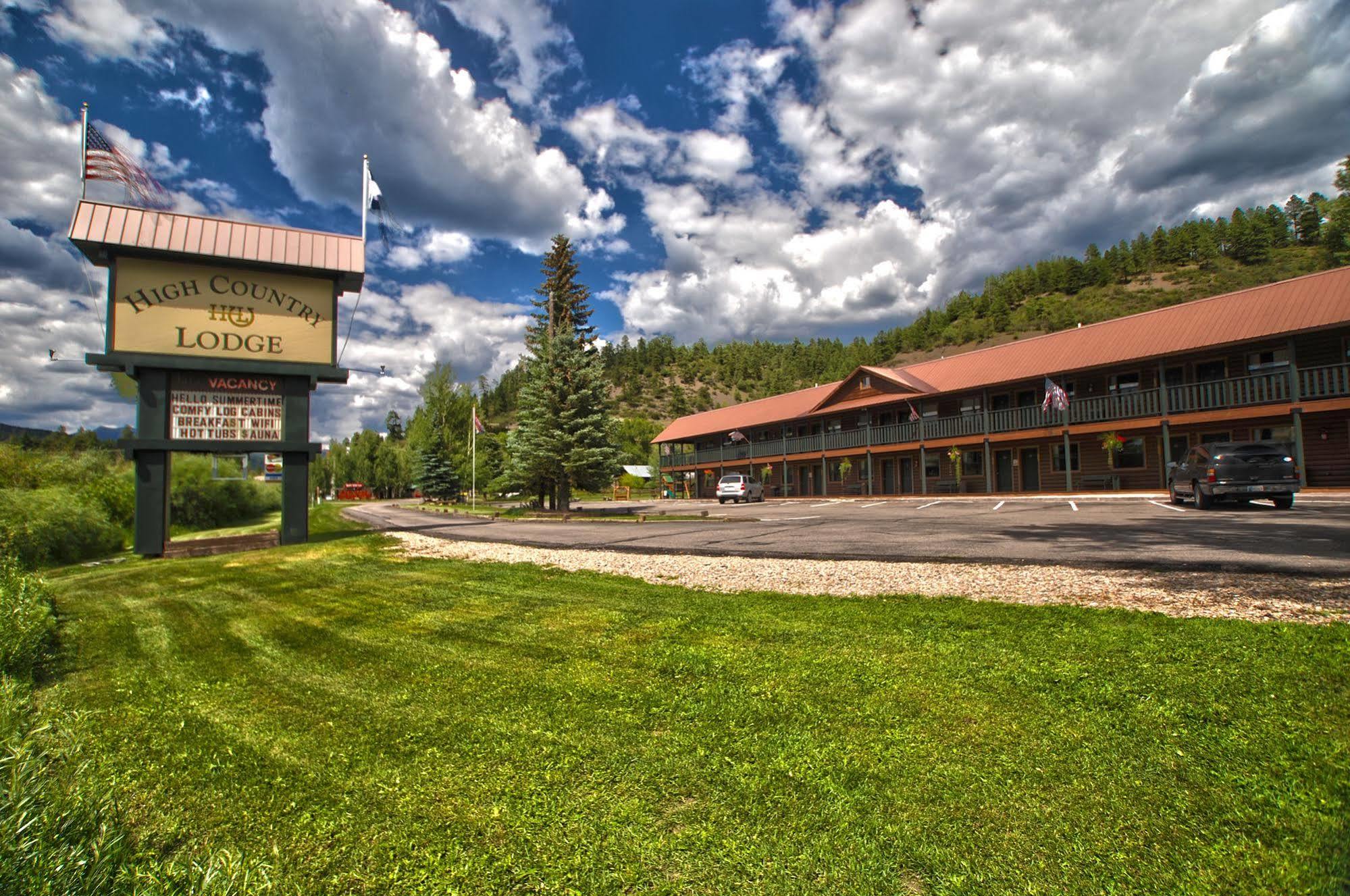 High Country Lodge And Cabins Pagosa Springs Exteriör bild